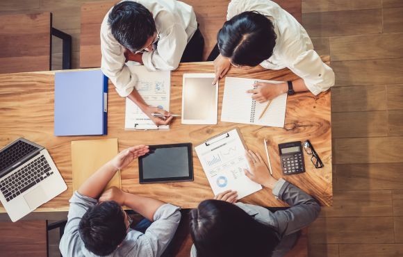 A marketing system designed to support lead generation and long-term positioning